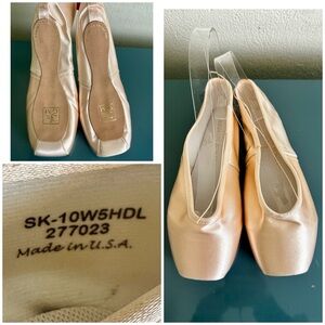 Gaynor Minden Lyra Ballet Pointe Shoes SK-10W5HDL (Never used) 10 W 5-522-33